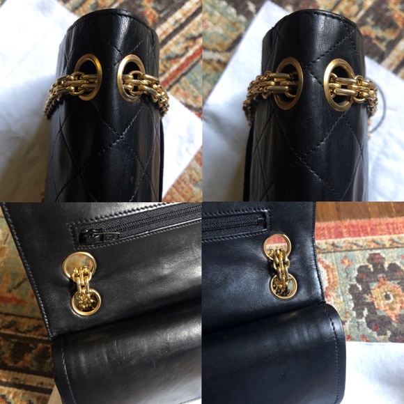 SOLD***Chanel Vintage Bijoux Chain Medium Double Flap Bag - Picture 11 of 16